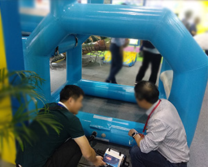 鄭州某游樂設(shè)備使用現(xiàn)場